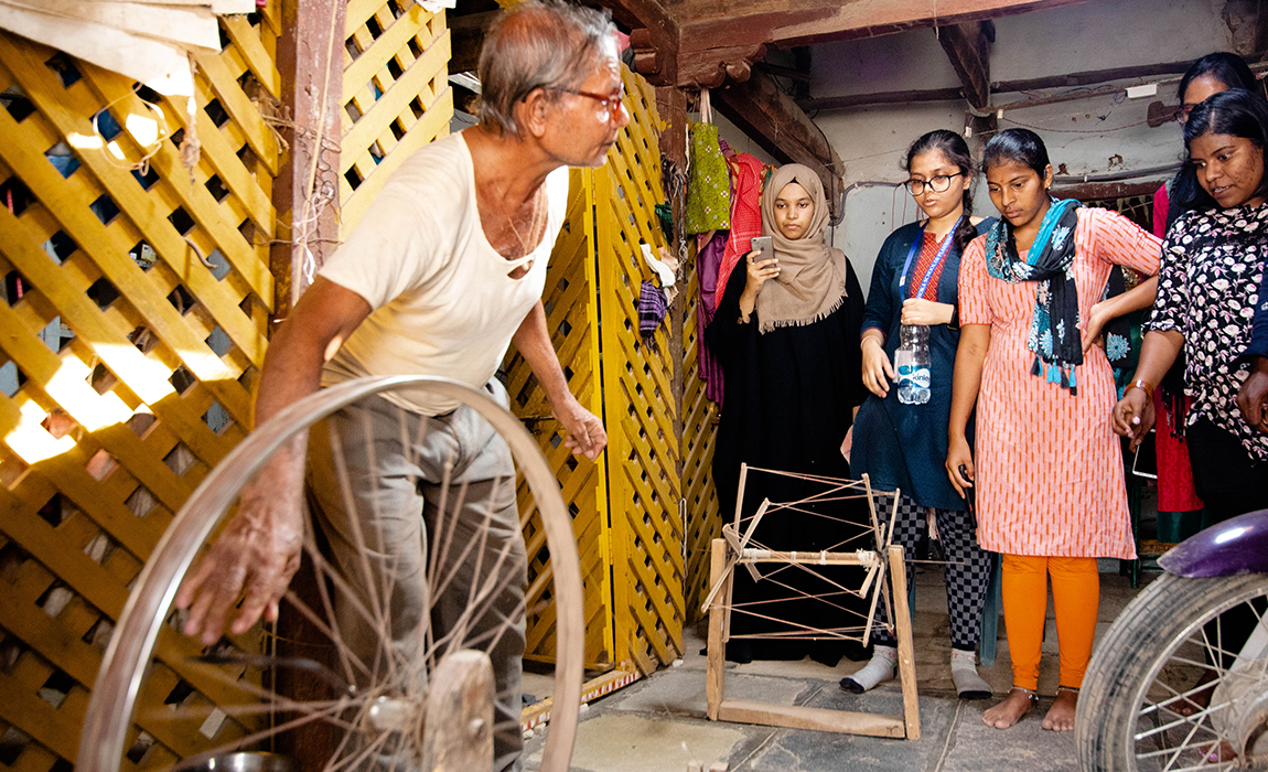 Pochampally Study Tour